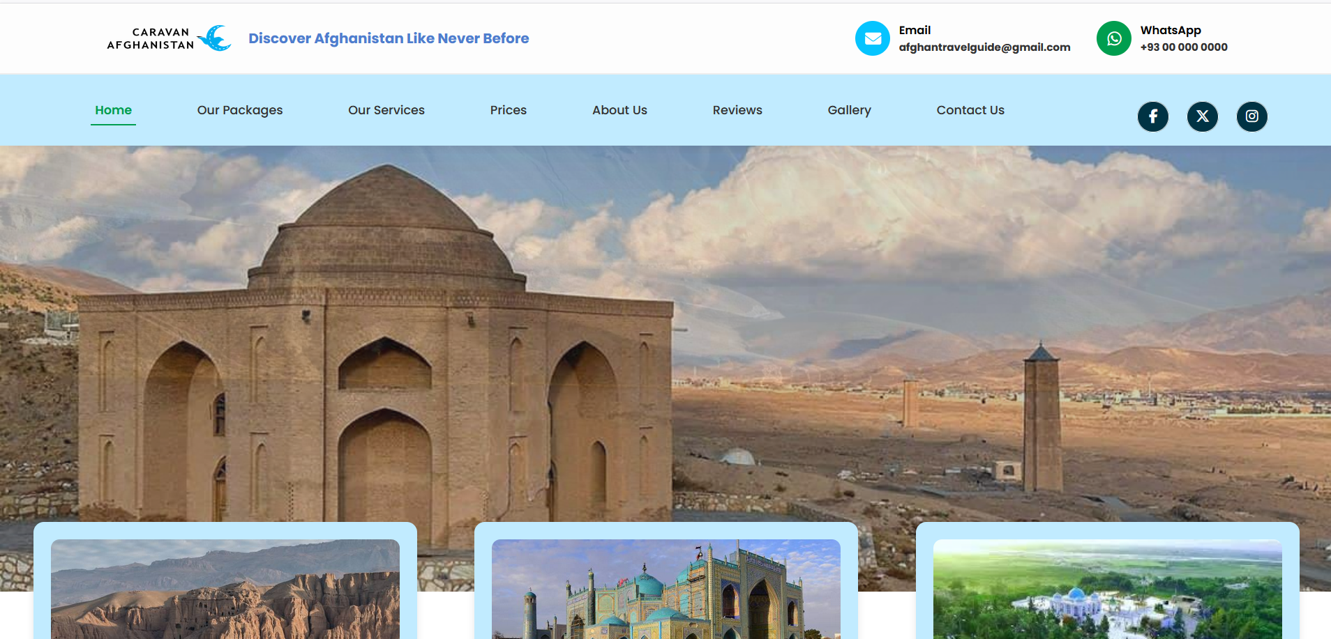 Travel Agency Website